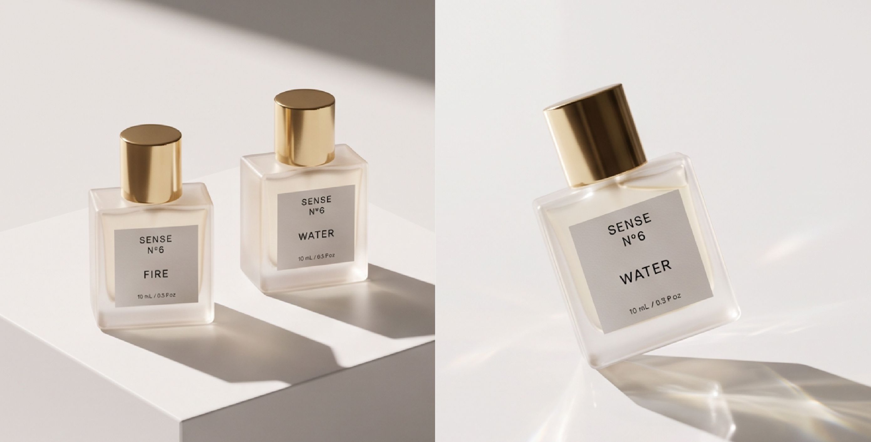 Sense No.6 perfume packaging