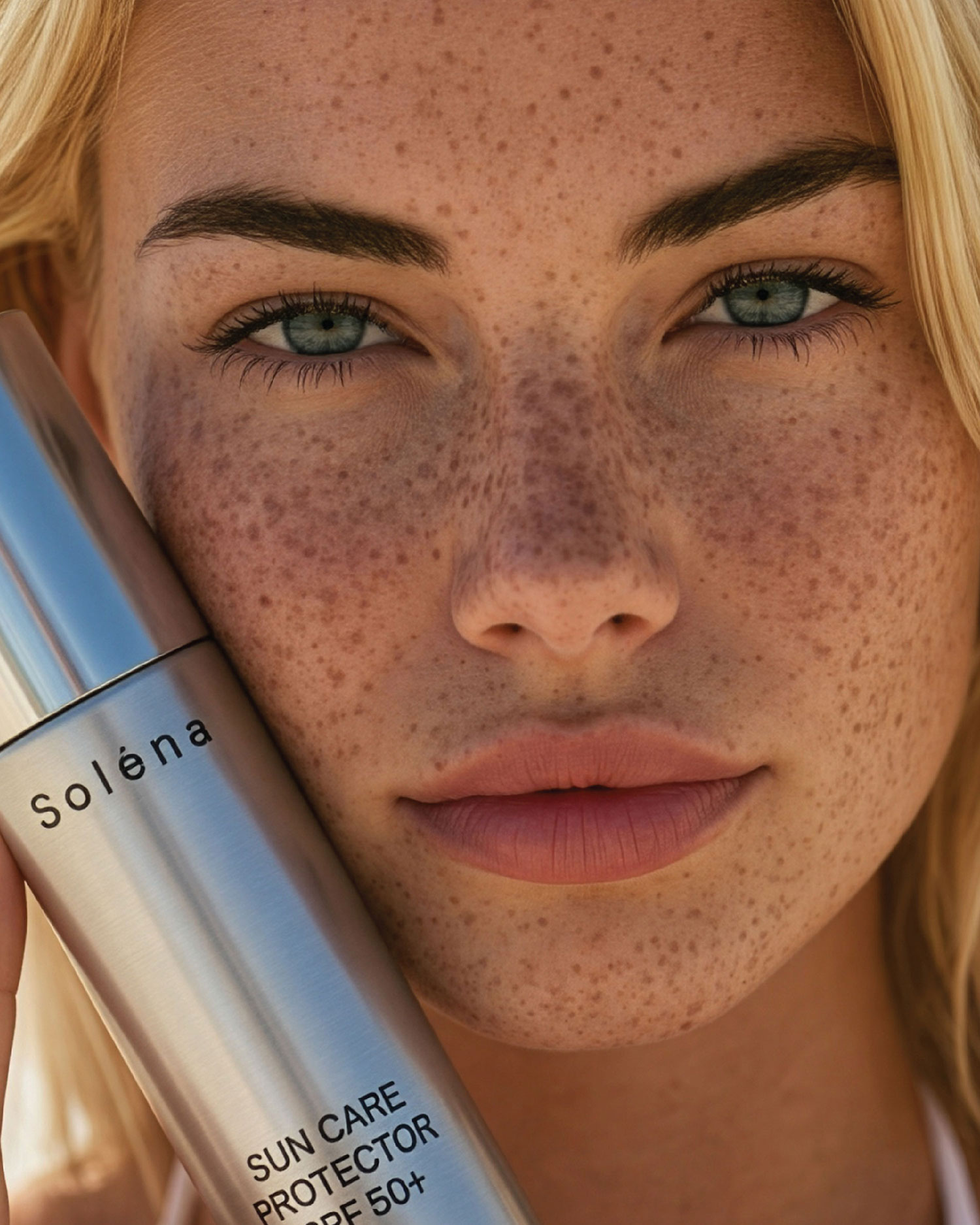 Solėna sun care packaging