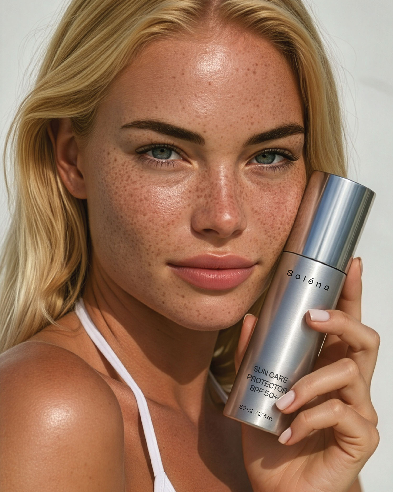 Solėna sun care packaging